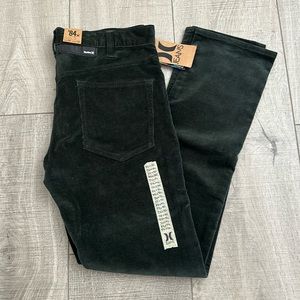 New With Tags Men’s Hurley ‘84 Slim Corduroy Pants 32 x 32